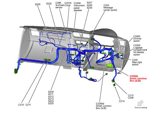 smart junction box location for 2008 ford escape|Ford factory securicode location on sma.